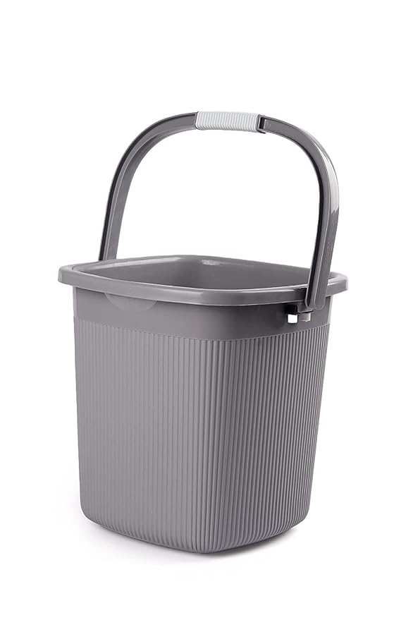 AM6874 Plastic Bucket, Mug & Soap Box 3 Pcs Set