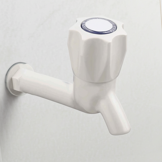 AM5595 Plastic Polo Long Body Bib Cock For Bathroom, Wash Basins - Pack of 1 (15 mm)