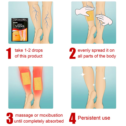 AM6158 Varicose Vein Relief Patches (Pack of 10 pcs)