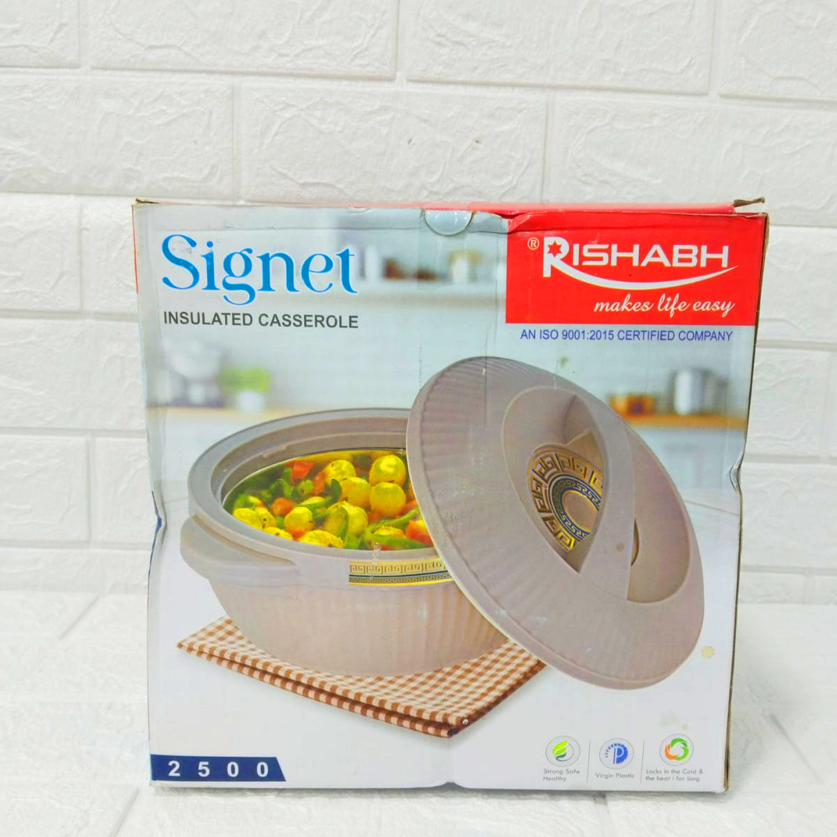 Di0266 Rishabh Signet 2500 Insulated Casserole