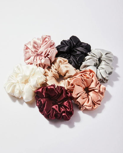 AM1027 Luxury Satin Scrunchies for Women & Girls
