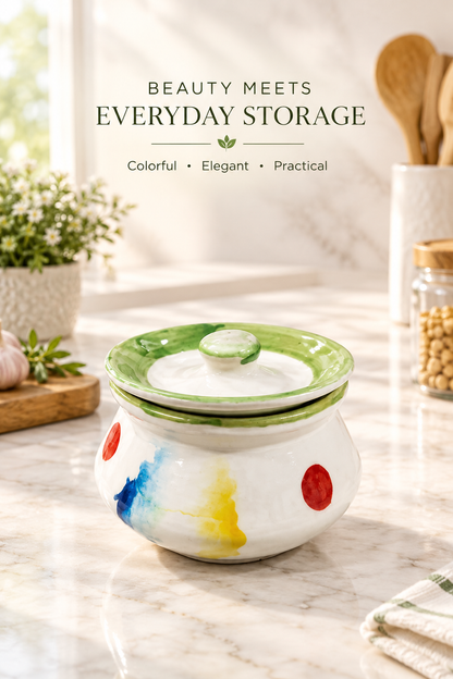 TM0201 Ceramic Handi With Lid