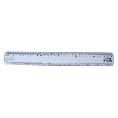 AM6073 DOMS M Tech 30cm Transparent Scale