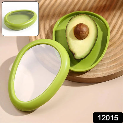 12015 Green Oval Shape Vegetable Container Premium Fruits Saver Keeper (1 Pc)