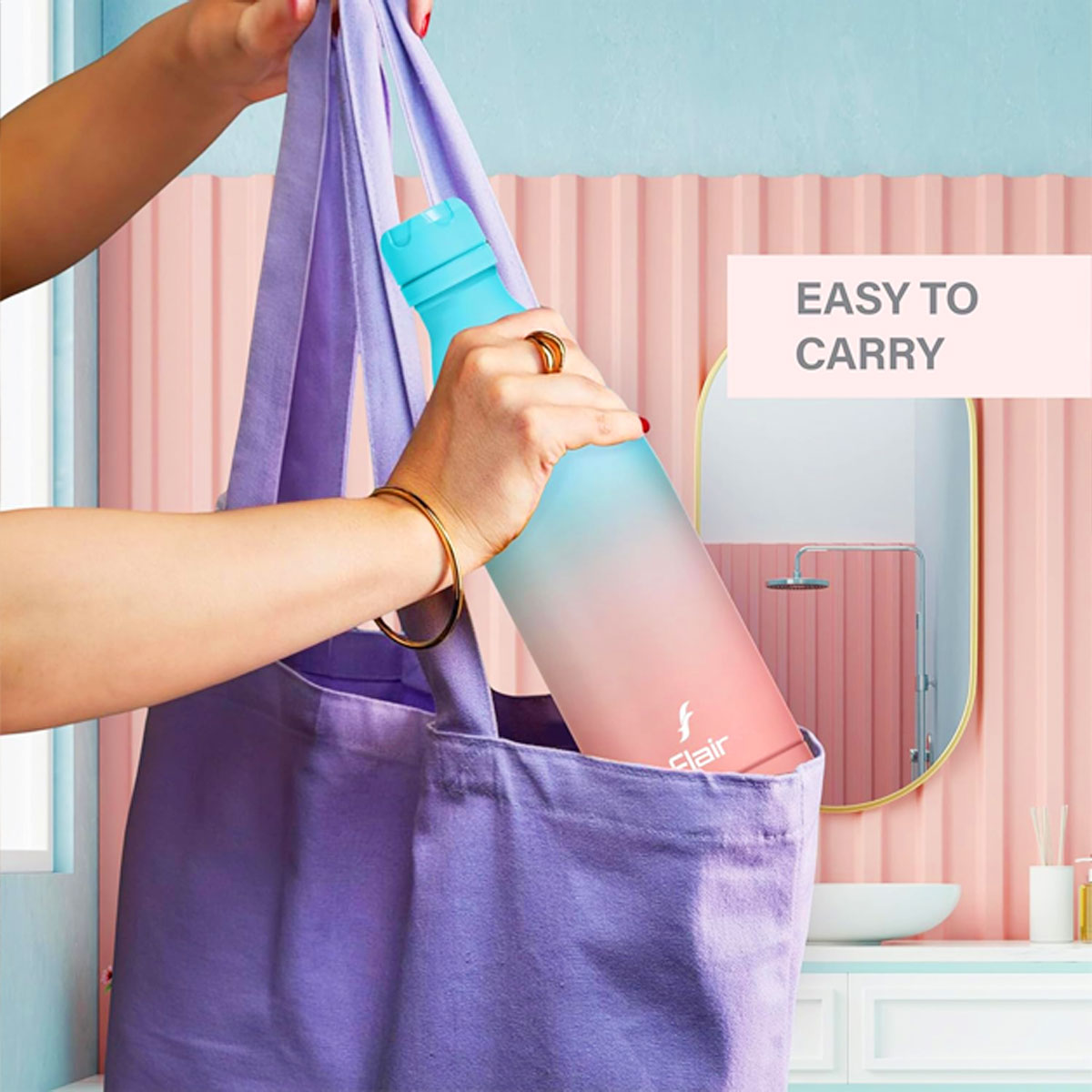 Di0025 Flair POP Vacuum Insulated Stainless Steel Bottle – 500ml