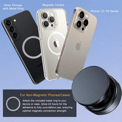 AM5909 Magnetic Phone Holder – Ultra Vacuum Suction Phone Holder