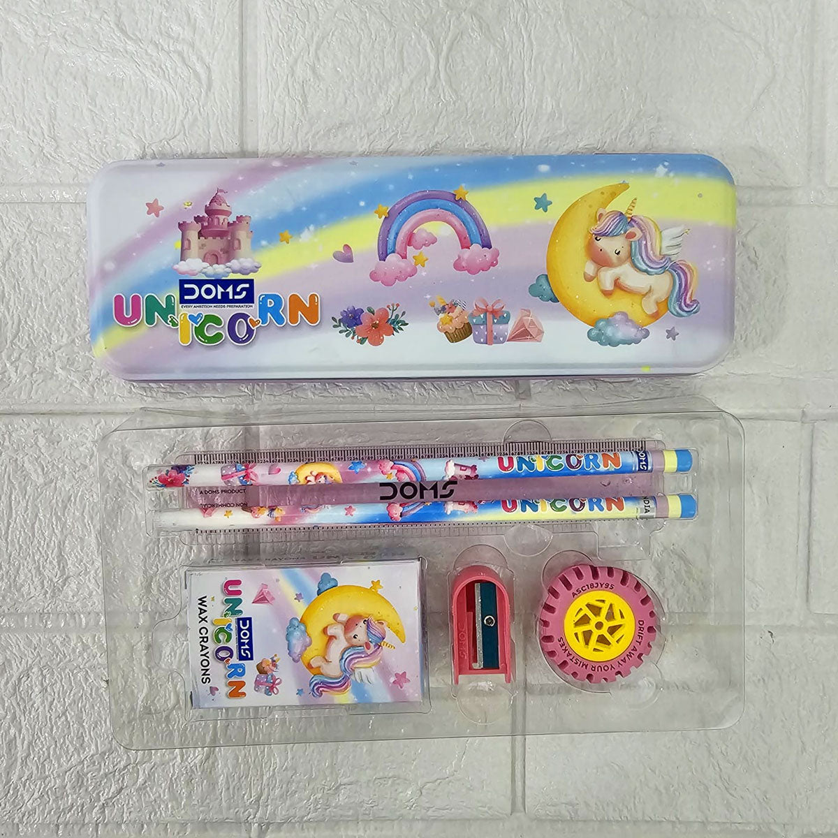 AM6103 DOMS Unicorn Stationery Kit  for Kids