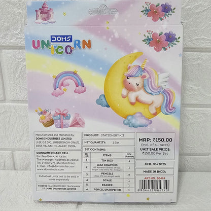 AM6103 DOMS Unicorn Stationery Kit  for Kids