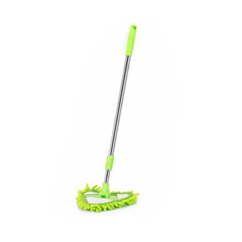 6001 Stainless Steel Road Adjustable Triangle Mop Used for Cleaning Dusty and Wet Floor Surfaces and Tiles