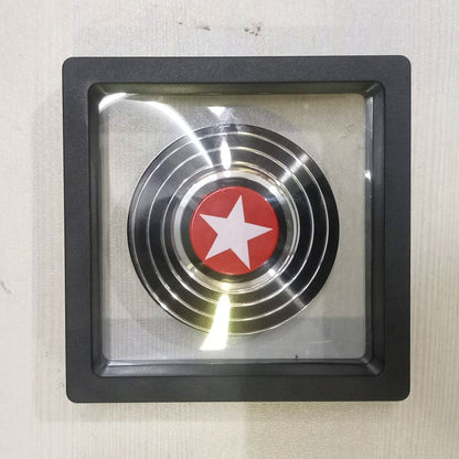AM5866 Multi-design Marvel Shield Metal Spinner (Pack of 1)