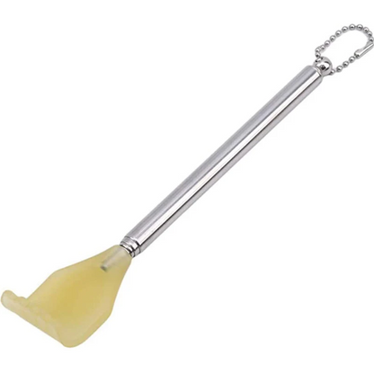 12934 Back Scratcher Retractable Metal Tube Telescoping Massage Tool Portable Telescopic Back Scratchers for Women Men Adjustable 43cm, khujli (1pc)