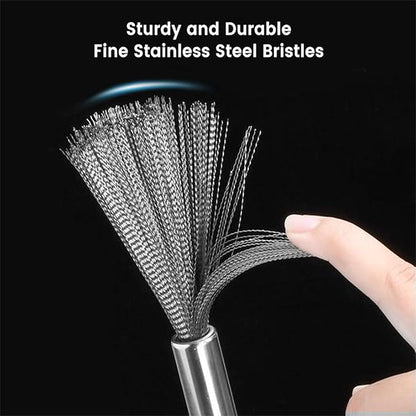 AM5436 multifuntion Steel Scrubbers for Cleaning brush, Steel Wool Scrubber with Handle