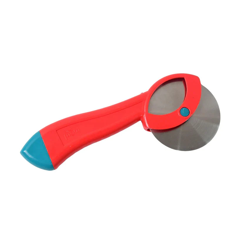 11705 Supermom Premium Stainless Steel Pizza Cutter with Ergonomic Handle (1 Pc)