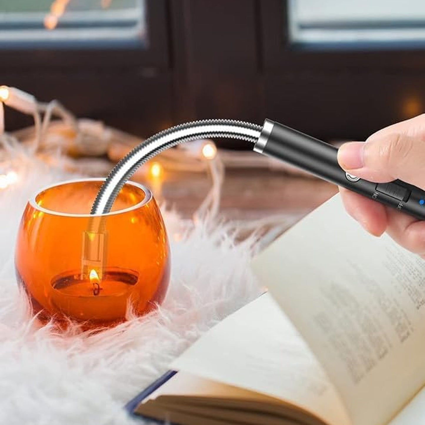 AM7156 Electric Arc Gas Lighter Rechargeable For Kitchen