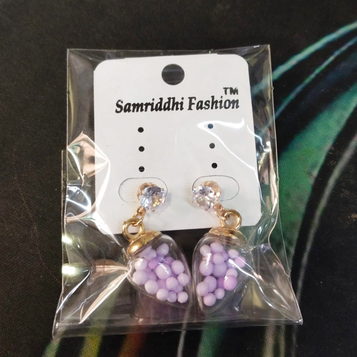 AM5872 Multidesign Lightweight Drop Earrings - Pack of 1 pair