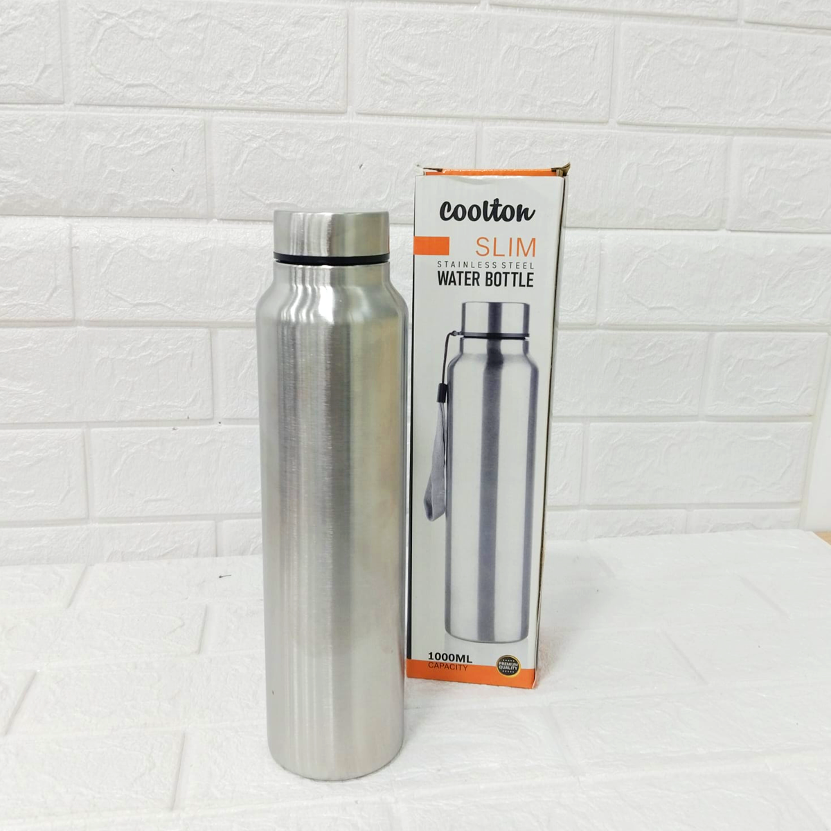 AM3850 Slim Stainless Steel Water Bottle (1000ml)