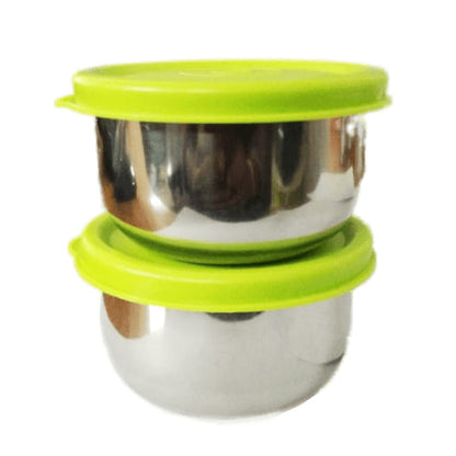 3333 Steel Nano Container With Airtight Lid- No.75 (Pack of 2)