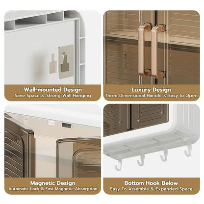AM6489 Wall-Mounted Multipurpose Storage Cabinet - (Pack of 1)