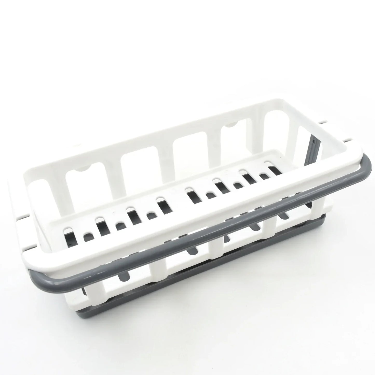 8788 Multipurpose Platic Hanging Drain Rack With Adhesive Hook for Kitchen and Bathroom Dishcloth Holders Basket Drying Tray Organizer