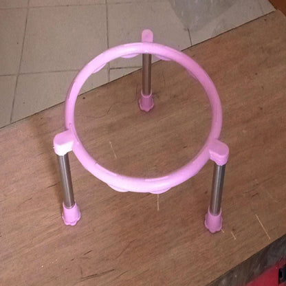0628 Stainless Steel Single Ring Matka Stand