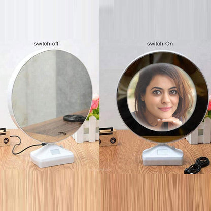 AM6267 Round Magic Mirror Photo Frame