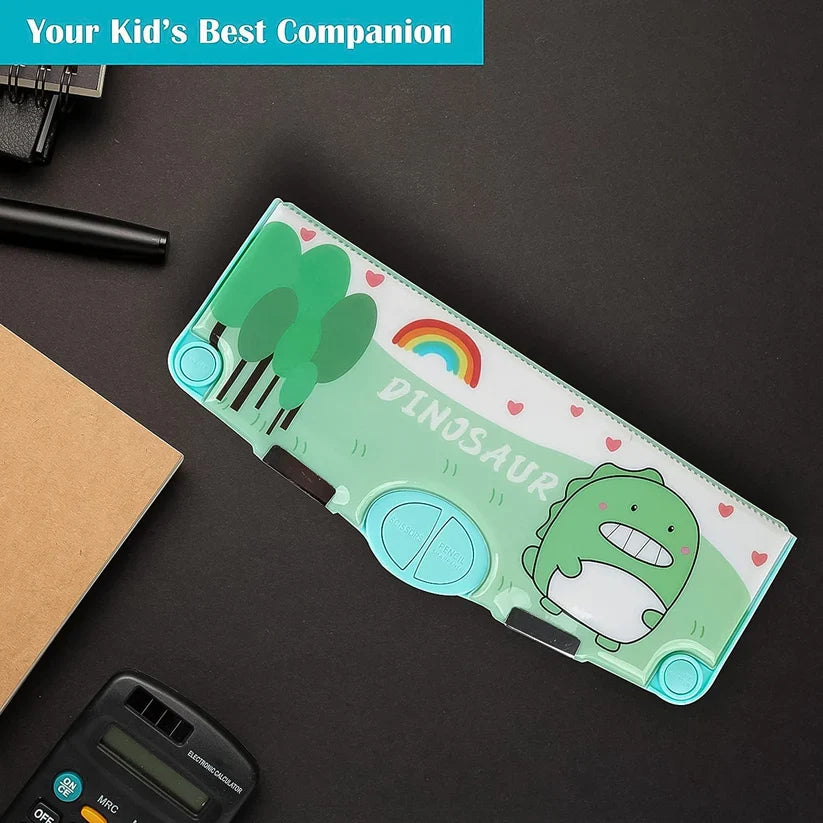 0052 Multifunctional Pencil Box for Kids (Magnetic, Pop-Up)