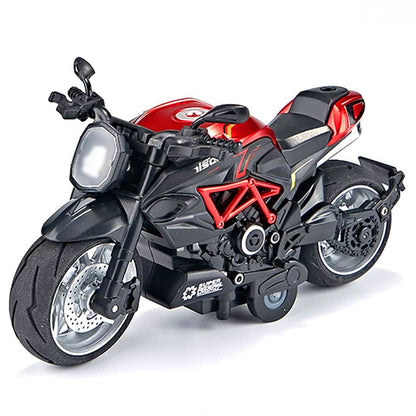 AM5969 Die-cast Metal Motorcycle Toy