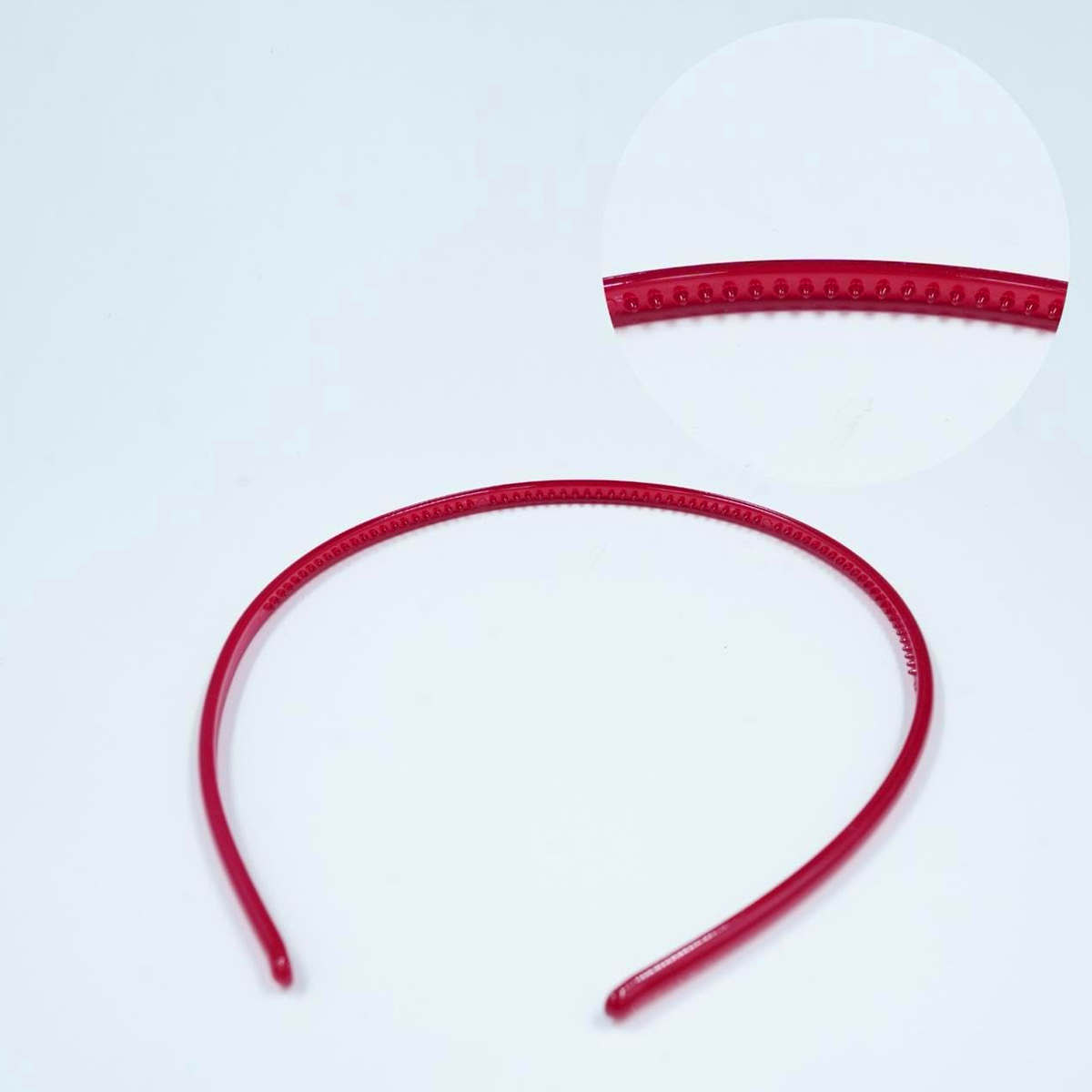 AM5632 Plain Plastic Hair Band - (Pack of 1 Pc, Multicolour)