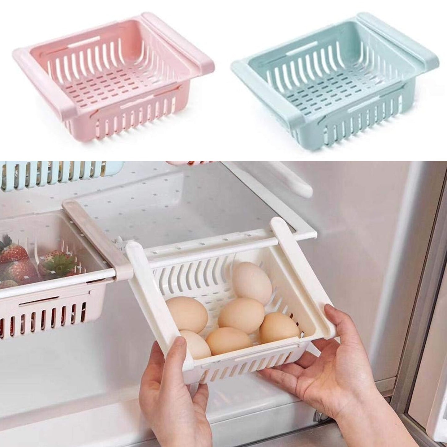 AM7775 Adjustable Fridge Storage Rack (1pc)