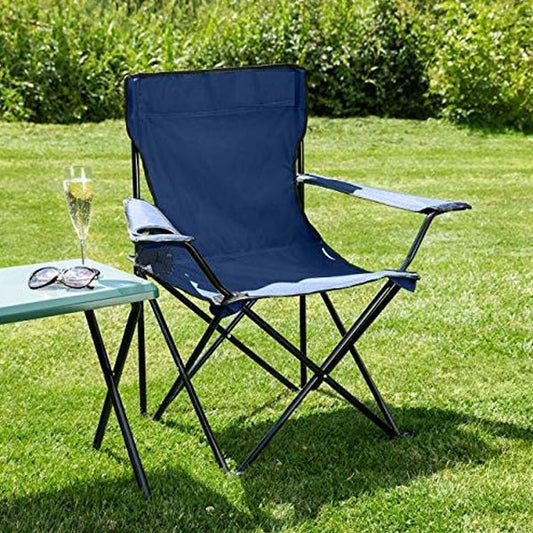 AM5424 Folding Camping Chair Portable Fishing Beach Outdoor Chair Foldable Camping Chair with Cover