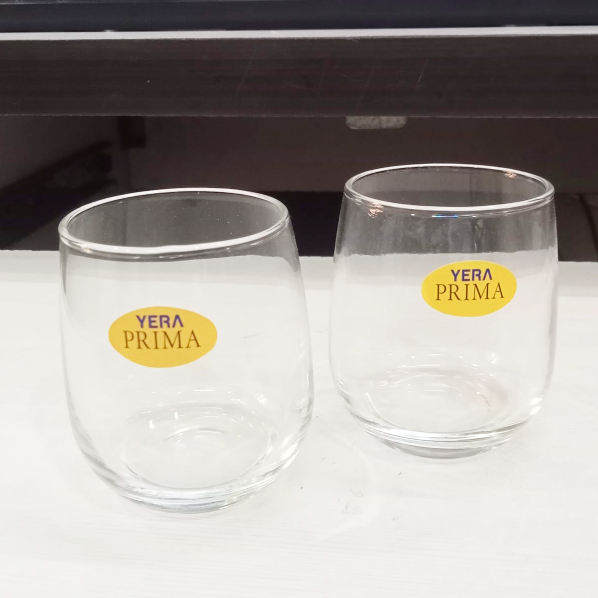 AM5647 YERA Prima Bonn Zest Glass Tumbler Set of 6 Pcs - Each 210Ml