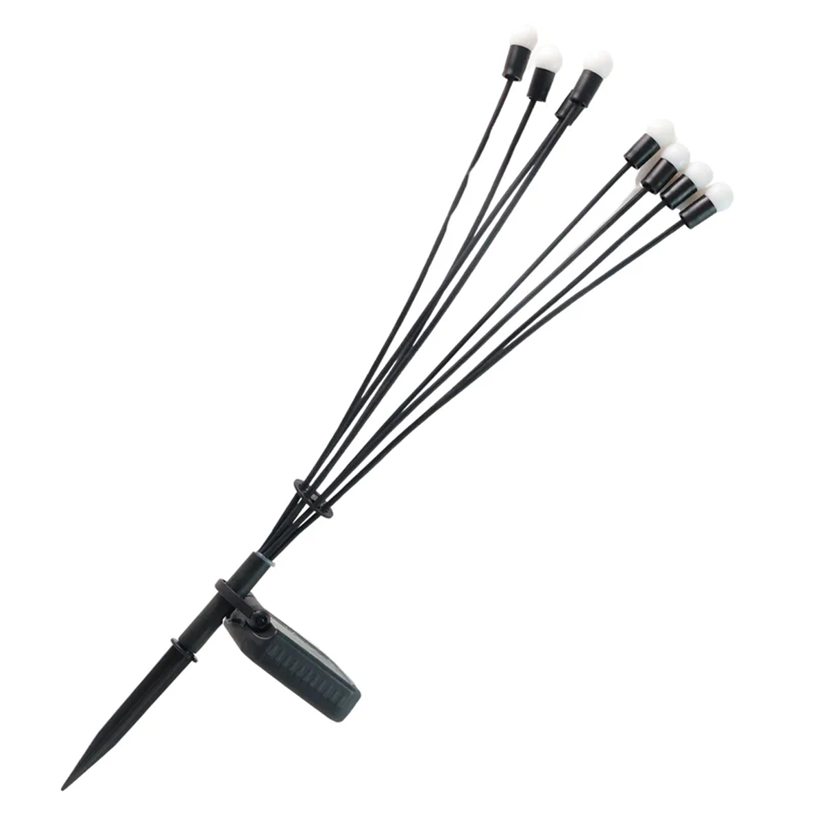 15884 Solar LED Fiber Optic Garden Light - (1 Pc / Mix LED LIght)