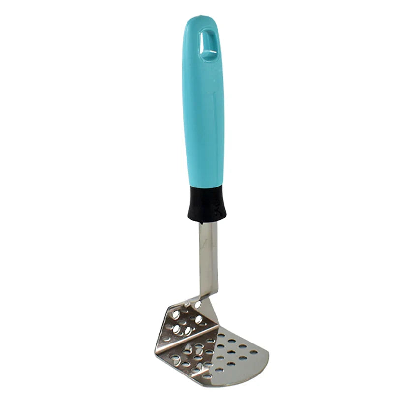 11707 Apex L-Handle Stainless Steel Potato Masher Ergonomic Grip (1 Pc)