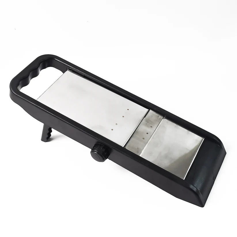 8120 Supermom Adjustable Plastic Slicer, 1-Piece, Black / Silver
