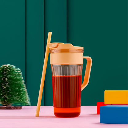 Di0222 Kiddie Twist Sipper Tumbler with Handle & Straw – Leakproof, BPA-Free, Easy Grip Cup for Kids