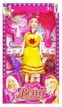 A06633 Betty Fashion Doll Playset with Accessories (Assorted Styles) (Item No : 6088)