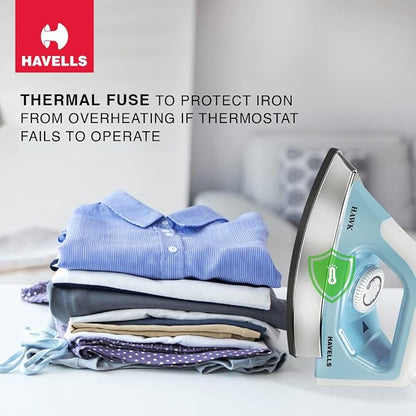 AM6800 Havells Hawk 1100 watt Heavy Weight Dry Iron