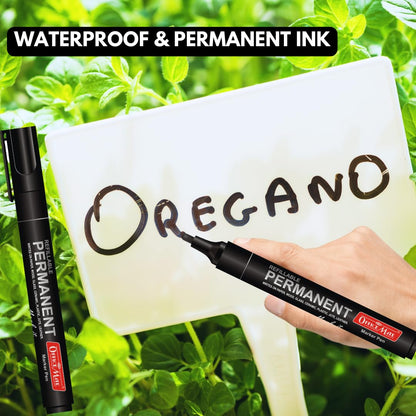 AM5157 Soni Officemate Permanent Marker For Office,Collage (Black)