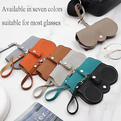 AM3841 Leather Sunglass Bag Case