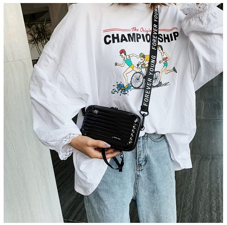 3555 sling box bag, detacheable shoulder strap, convertible into cosmetic