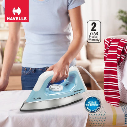 AM6800 Havells Hawk 1100 watt Heavy Weight Dry Iron
