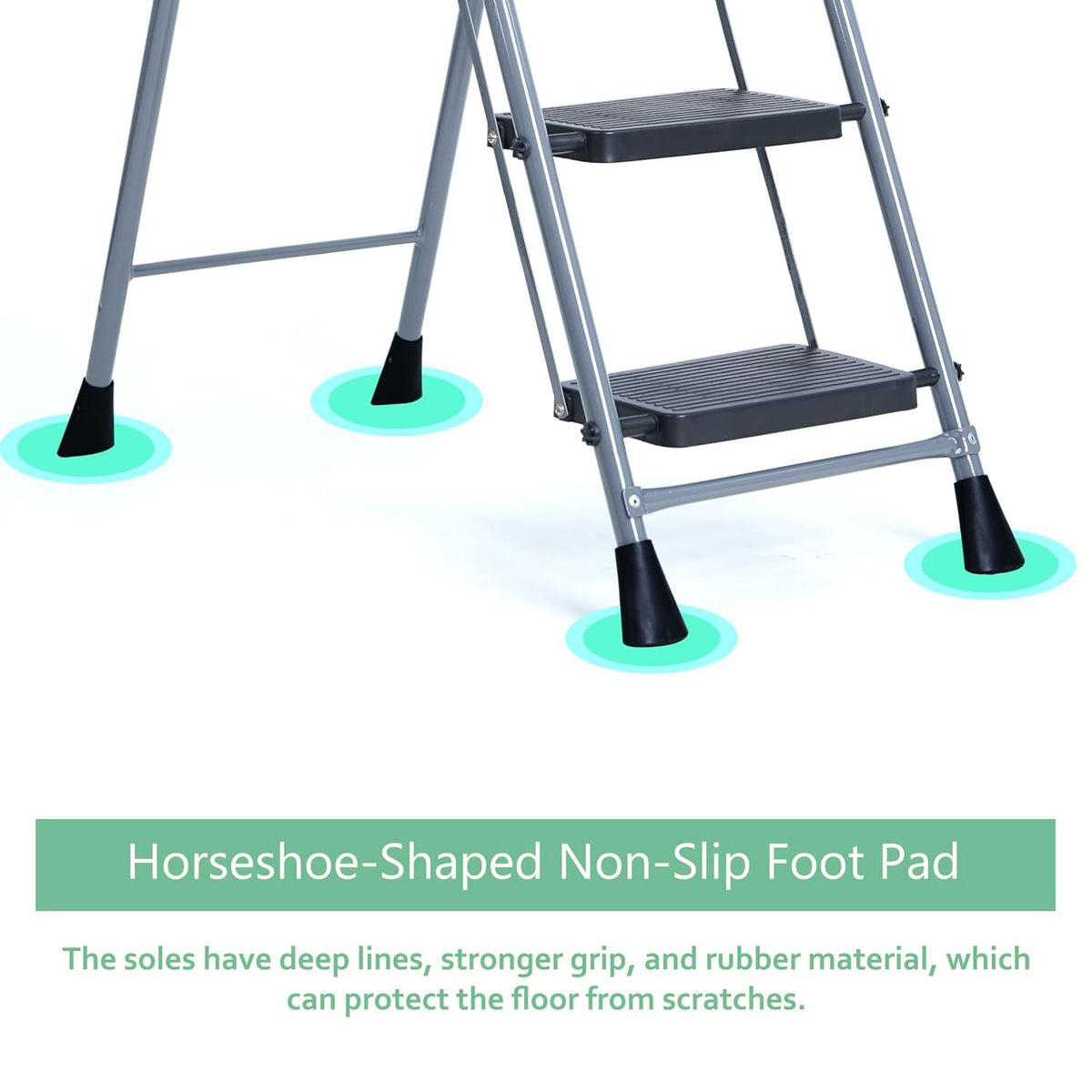 AM7012 Foldable 4 Step Ladder