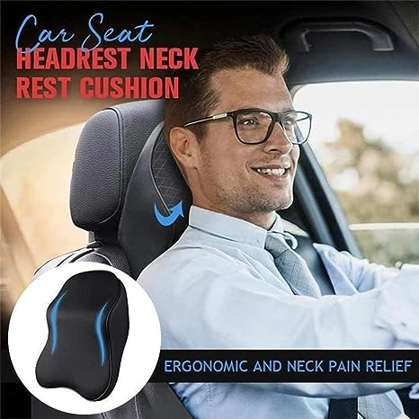 3381 Car Headrest Pillow for Driver or Front Passenger