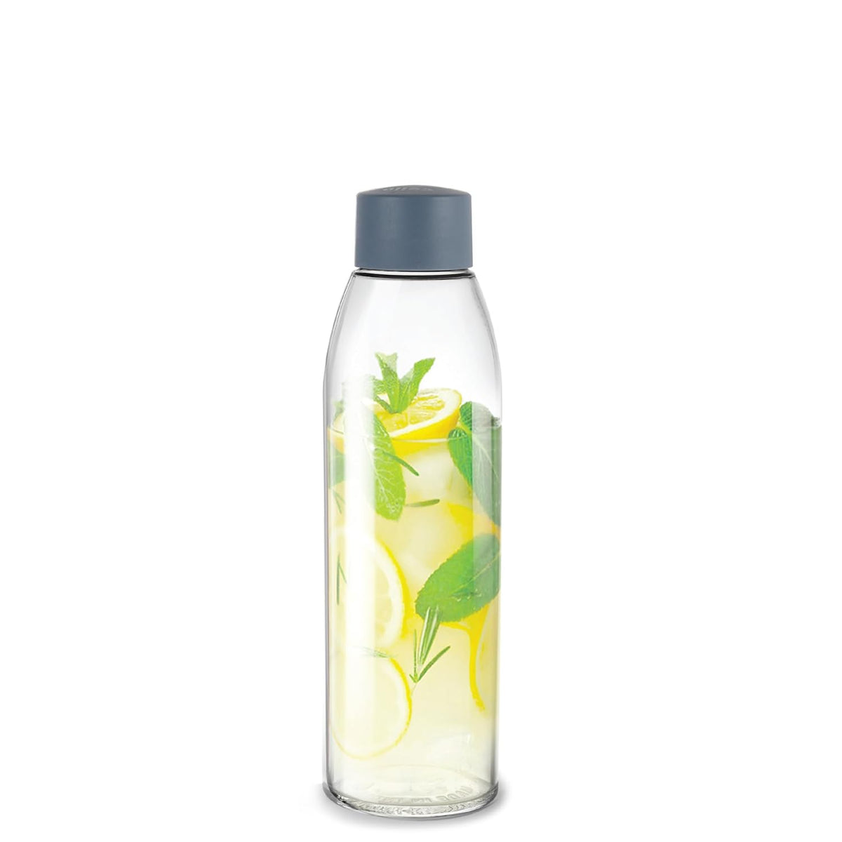 AM2665 CELLO Hydra 900 Glass Fridge Water Bottle with Plastic Cap
