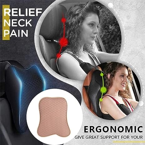 3381 Car Headrest Pillow for Driver or Front Passenger