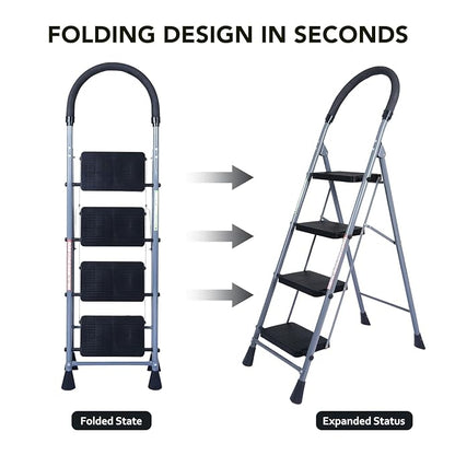 AM7012 Foldable 4 Step Ladder