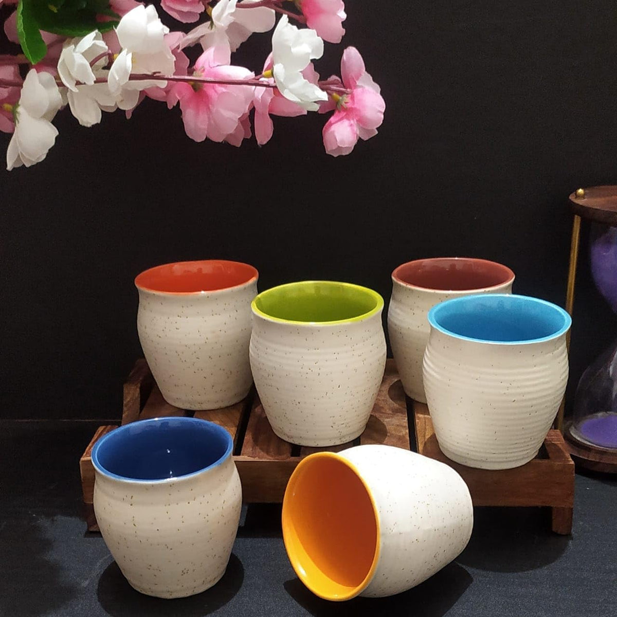 AM0343 Lotum Exclusive Kullad Handmade Tea Set of 6