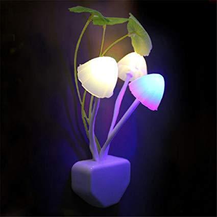 0239 Night Light Mushroom Lamp (Colorful, 1Pcs)
