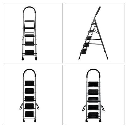 AM7013 Foldable 5 Step Ladder for Home