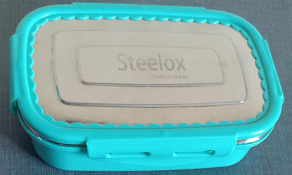 AM0642 RISHABH Steelox Big Insulated Steel Lunch Box